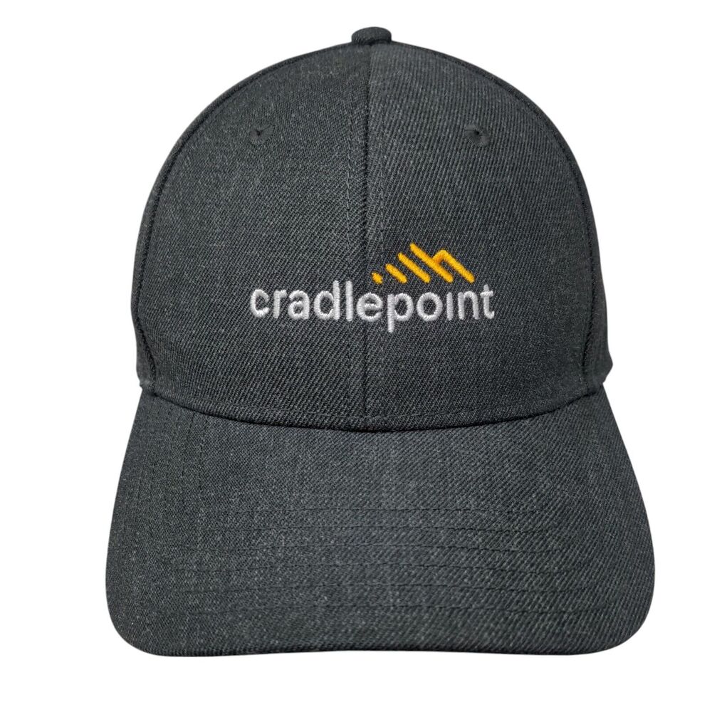 Cradlepoint Snapback Hat Gray Osfm Embroidered Adjustable Otto